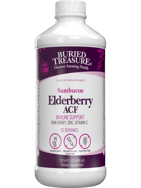 Buried Treasure, Elderberry ACF, 16.54 Fl Oz – Herbs Direct