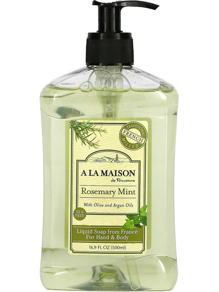 A La Maison de Provence, Rosemary Mint Liquid Soap, 16.9 fl oz