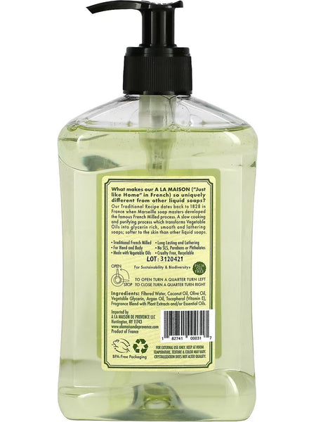 A La Maison de Provence, Rosemary Mint Liquid Soap, 16.9 fl oz