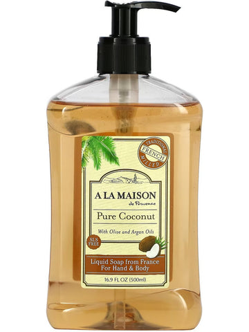 A La Maison de Provence, Pure Coconut Liquid Soap, 16.9 fl oz