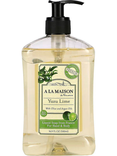 A La Maison de Provence, Yuzu Lime Liquid Soap, 16.9 fl oz