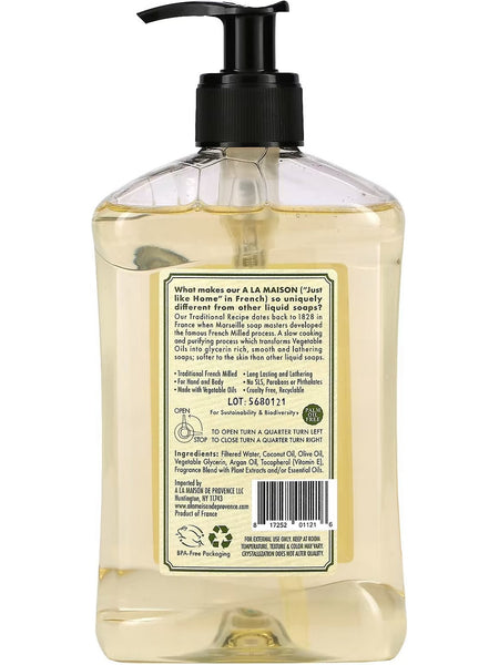 A La Maison de Provence, Yuzu Lime Liquid Soap, 16.9 fl oz