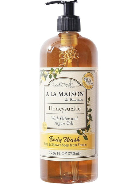 A La Maison de Provence, Honeysuckle Body Wash, 25.36 fl oz