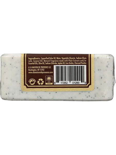 A La Maison de Provence, Coconut Charcoal Bar Soap, 8.8 oz