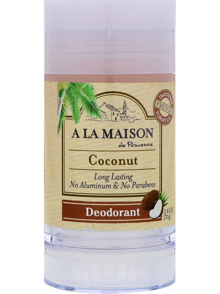 A La Maison de Provence, Coconut Deodorant, 2.4 oz