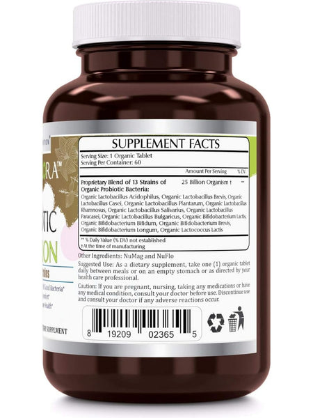 Amazing Flora, Probiotic 25 Billion, 13 Probiotic Strains, 60 Veggie Capsules