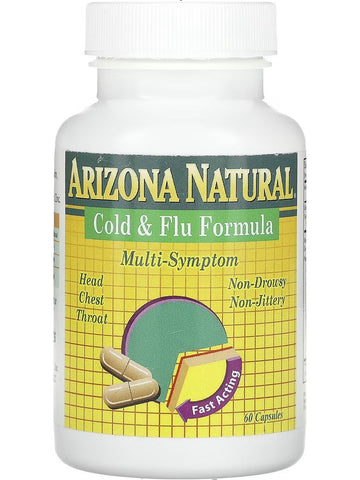 Arizona Natural, Cold and Flu Formula, 60 Capsules