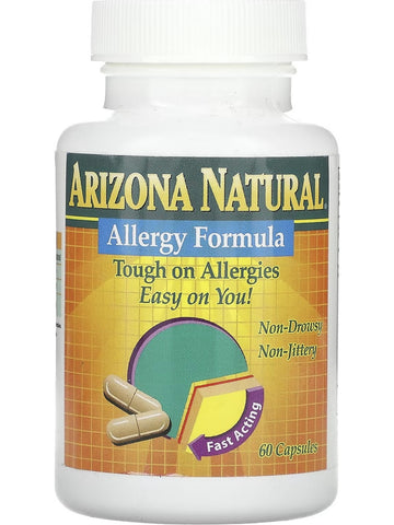 Arizona Natural, Allergy Formula, 60 Capsules