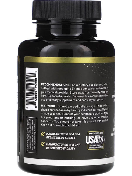 Snap Supplements, Black Seed Oil, Nigella Sativa, 90 Softgel Capsules