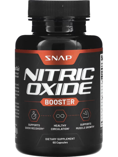 Snap Supplements, Nitric Oxide Booster, 60 Capsules