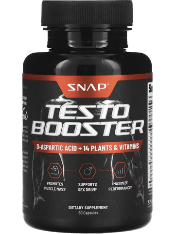 Snap Supplements, Testo Booster, 60 Capsules