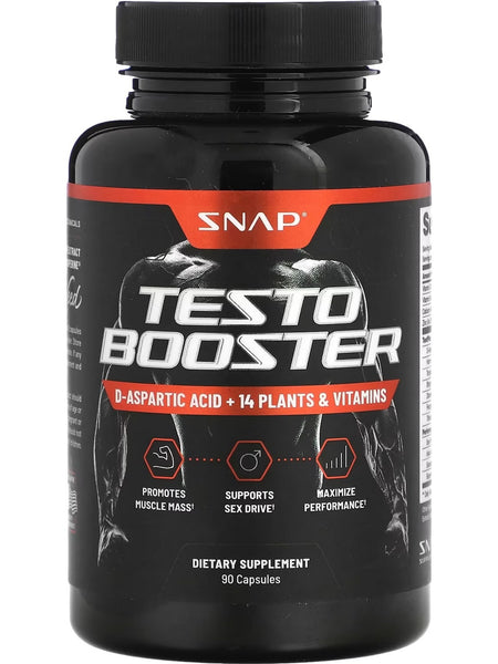 Snap Supplements, Testo Booster, 90 Capsules