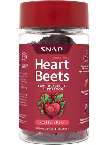 Snap Supplements, Heart Beets, 60 Gummies