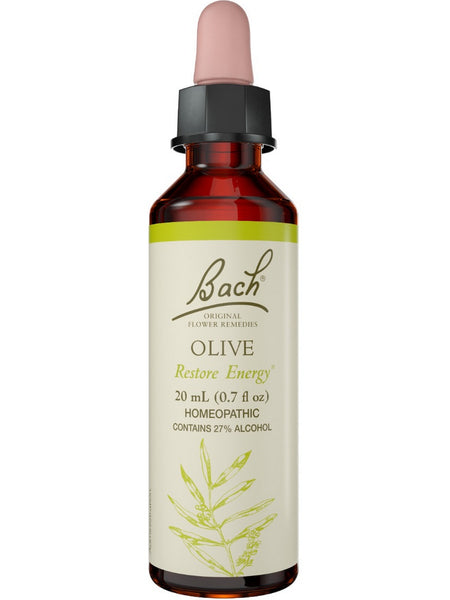 Bach Original Flower Essences, Olive Flower Essence, 0.7 oz (20 ml)