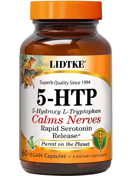 Lidtke, 5-HTP, 60 Vegan Capsules