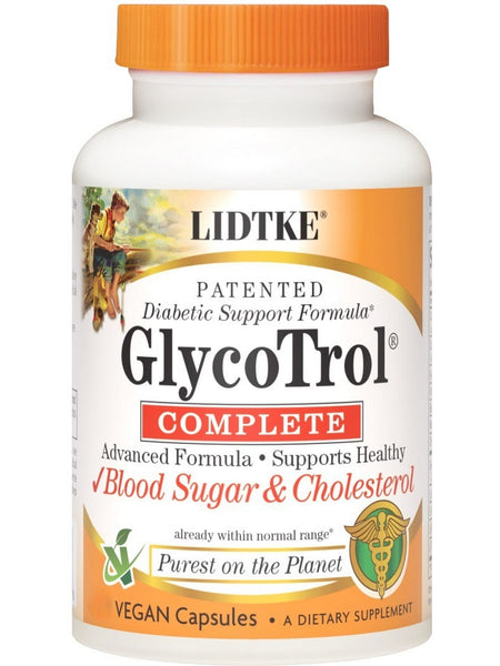 Lidtke, GlycoTrol Complete, 50 Vegan Capsules