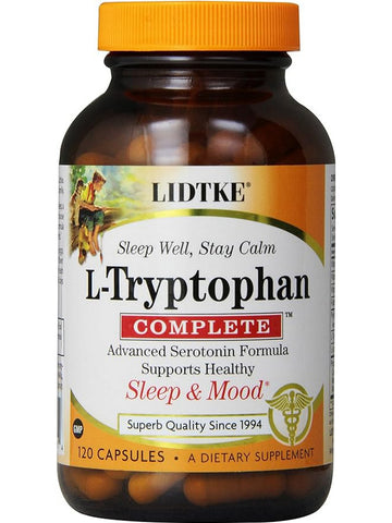 Lidtke, L-Tryptophan Complete, 120 Capsules