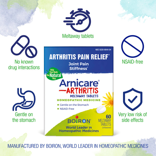 Boiron, Arnicare Arthritis, 60 Meltaway Tablets