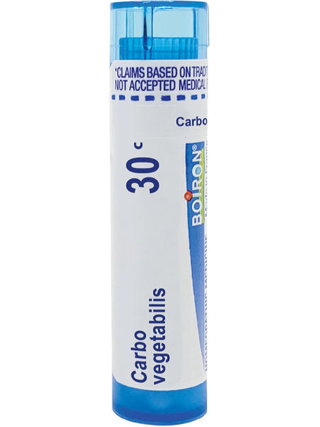 Boiron, Carbo Vegetabilis 30C, 80 Pellets