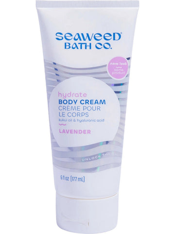 Seaweed Bath Co., Hydrate Body Cream, Lavender, 6 fl oz