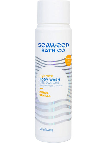 Seaweed Bath Co., Hydrate Body Wash, Citrus Vanilla, 12 fl oz