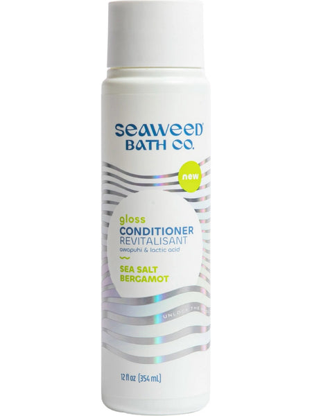 Seaweed Bath Co., Gloss Conditioner, Sea Salt Bergamot, 12 fl oz