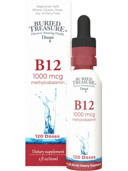 Buried Treasure, B12 1000mg, 2 fl oz