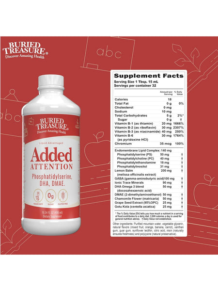 Buried Treasure, Added Attention, 16.54 fl oz