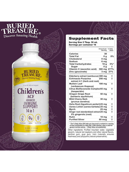 Buried Treasure, Children's ACF, 16.54 fl oz