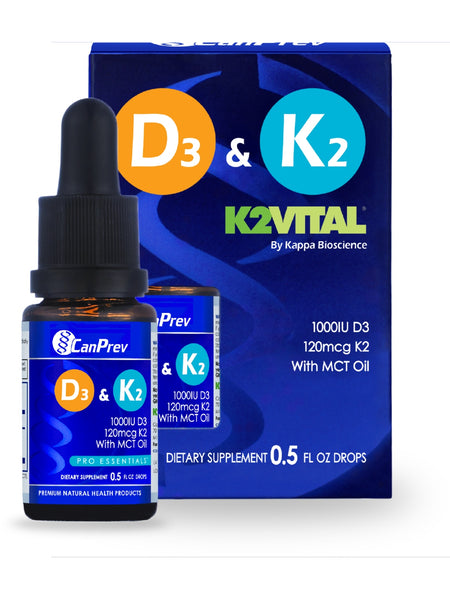 CanPrev, D3 & K2 Drops, 0.5 fl oz