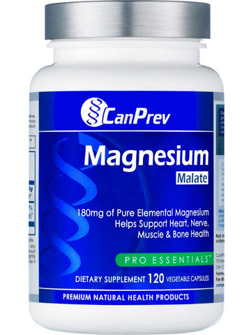 CanPrev, Magnesium Malate, 180 mg, 120 Vegetable Capsules