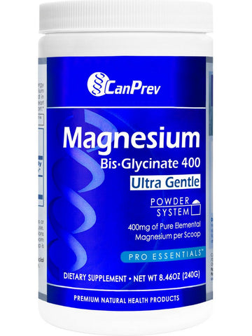 CanPrev, Magnesium Bis-Glycinate 400 Ultra Gentle, 400 mg, 240 Grams