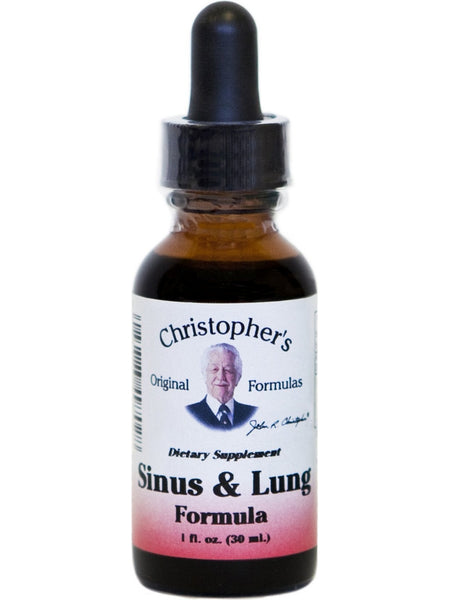 Christopher's Original Formulas, Sinus & Lung Formula, 1 fl oz