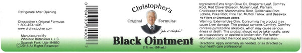 Christopher's Original Formulas, Black Ointment, 2 fl oz