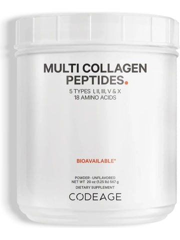 Codeage, Multi Collagen Peptides, Unflavored, 20 oz