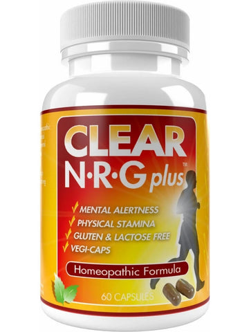 Clear Products, Clear N-R-G Plus, Homeopathic Formula, 60 Capsules