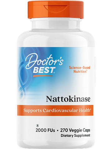 Doctor's Best, Nattokinase, 2,000 FU, 270 veggie caps