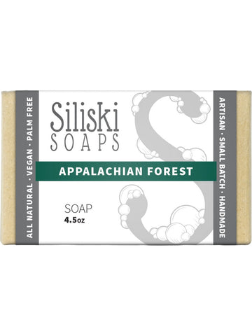 Siliski Soaps, Soap, Appalachian Forest, 4.5 oz