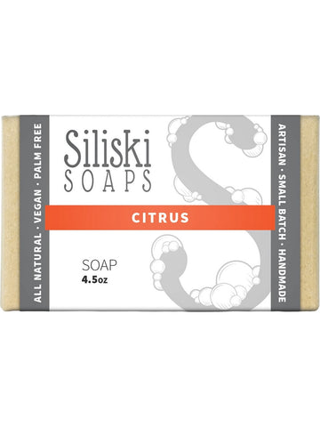 Siliski Soaps, Soap, Citrus, 4.5 oz