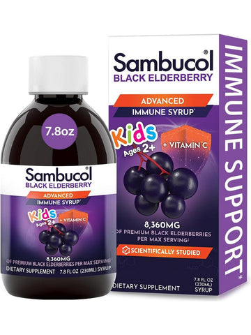 Sambucol, Black Elderberry Syrup Kids, 7.8 fl oz