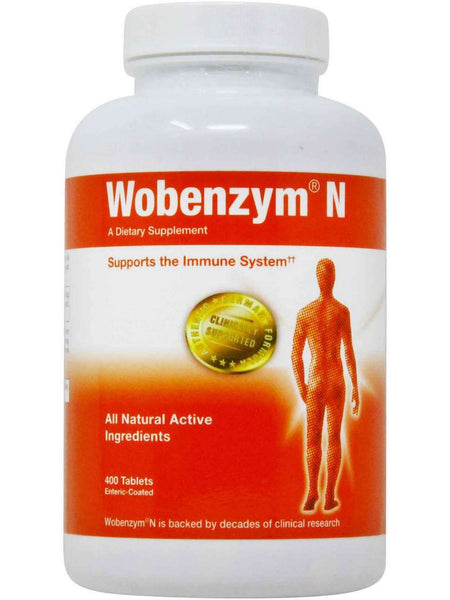 Douglas Labs, Wobenzym N, 400 Tablets