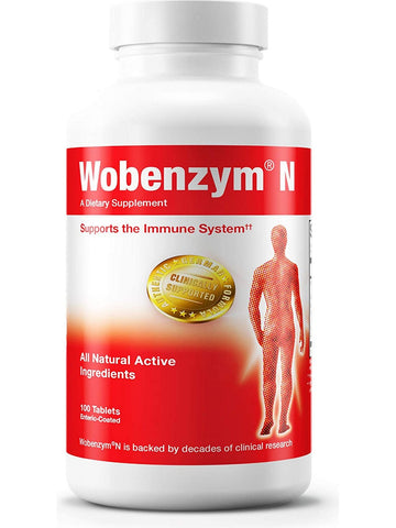 Douglas Labs, Wobenzym N, 100 Tablets