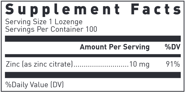 Douglas Labs, Zinc Lozenges, 100 ct