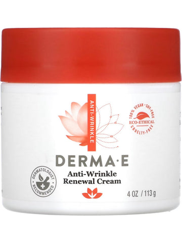 DERMA E, Anti-Wrinkle Renewal Cream, 4 oz