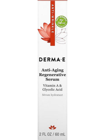 DERMA E, Anti-Aging Regenerative Serum, 2 fl oz