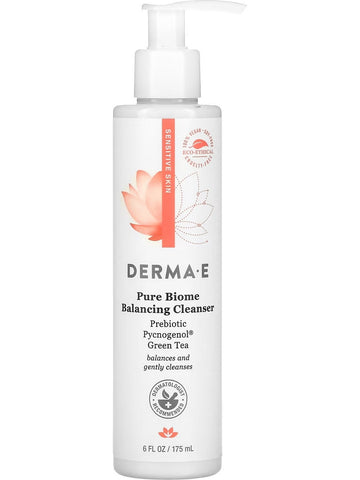 DERMA E, Pure Biome Balancing Cleanser, 6 fl oz