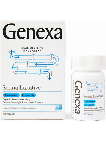 Genexa, Senna Laxative, 50 Tablets