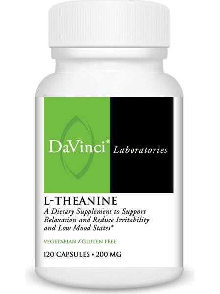 DaVinci Laboratories of Vermont, L-Theanine, 120 Capsules