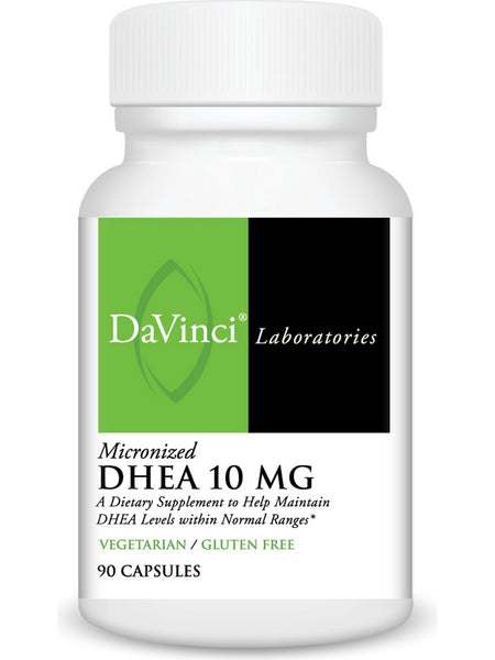 DaVinci Laboratories of Vermont, Micronized DHEA 10 MG, 90 Capsules