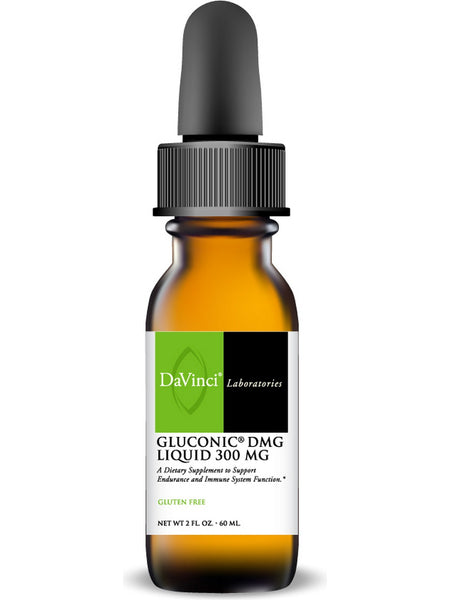 DaVinci Laboratories of Vermont, Gluconic® DMG Liquid 300 MG, 60 ml